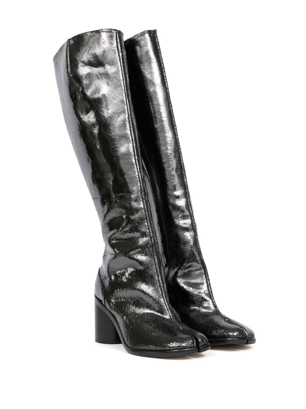Tabi 80mm leather knee boots - 2