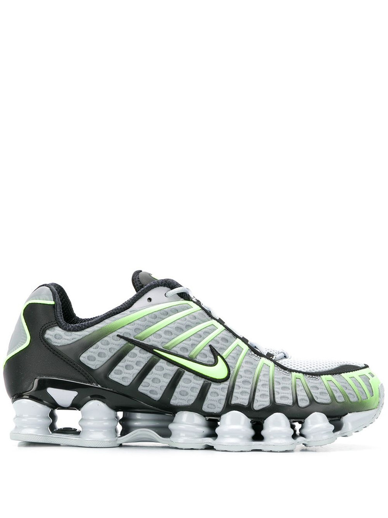 Shox mesh panel sneakers 1