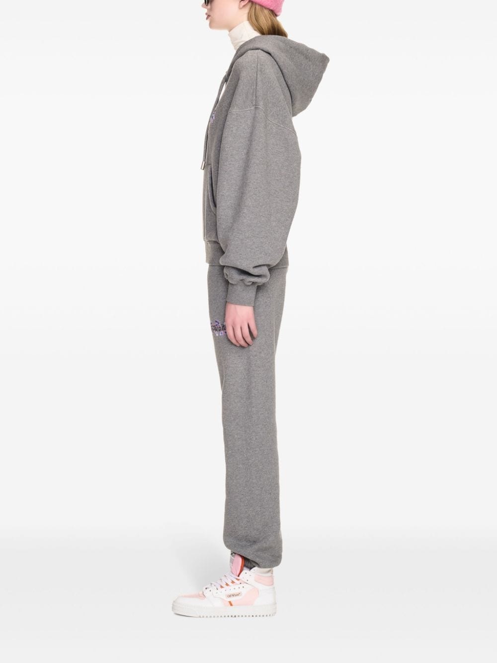 logo-print track pants - 3
