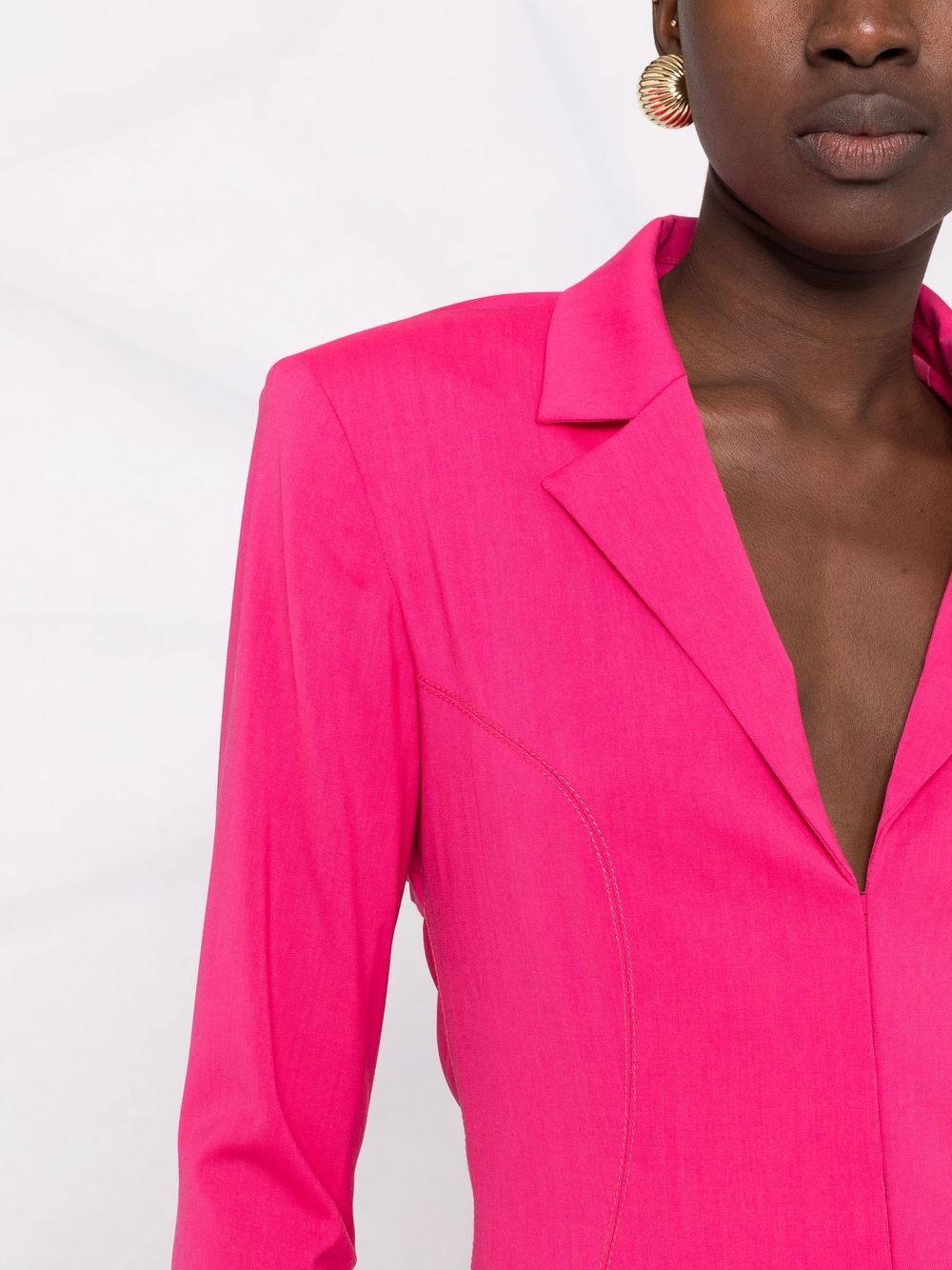 Le Veste fitted blazer shirt - 9