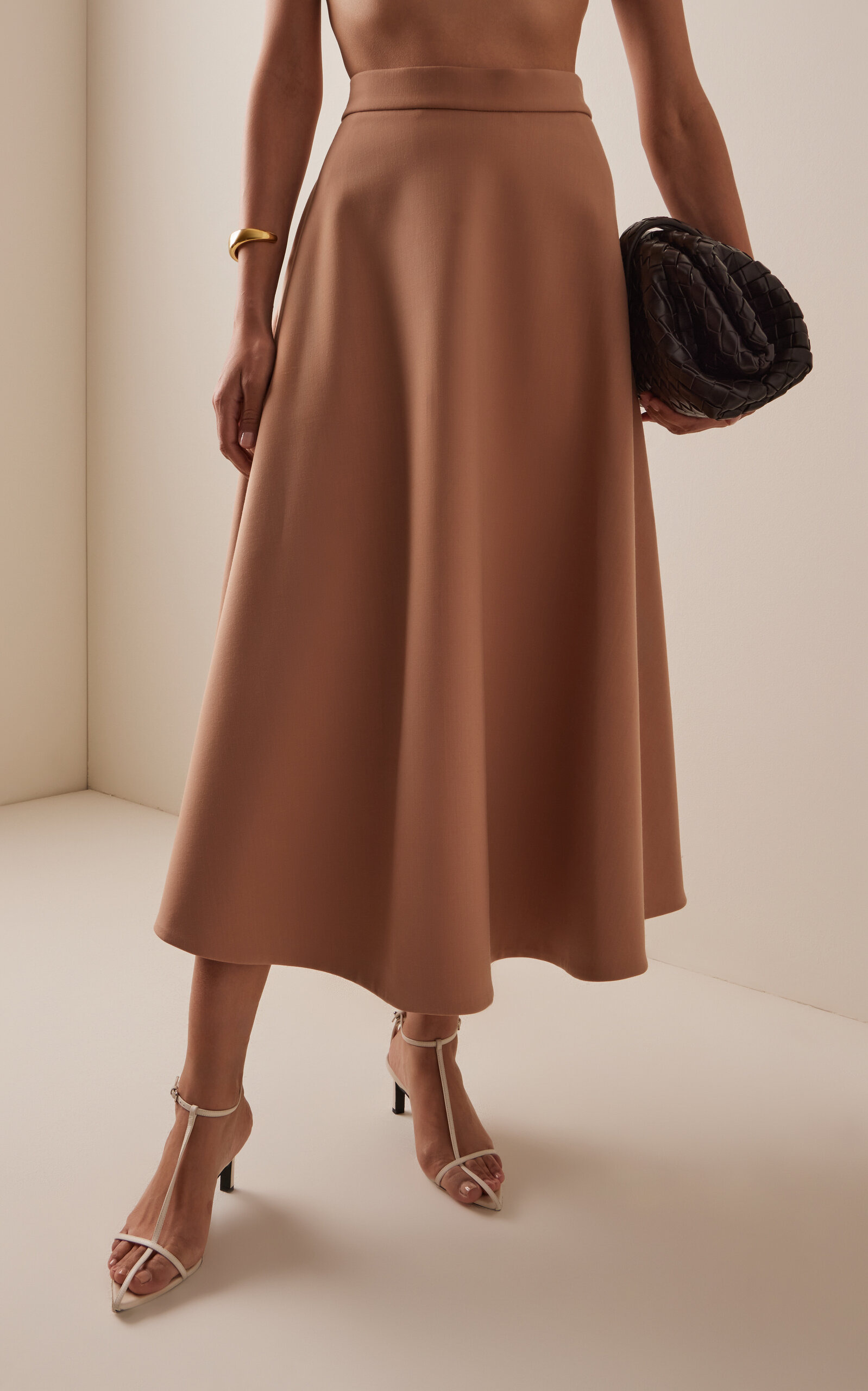 Voluminous A-Line Skirt pink - 3