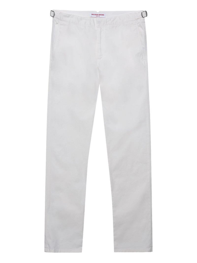 mid-rise straight-leg trousers 1