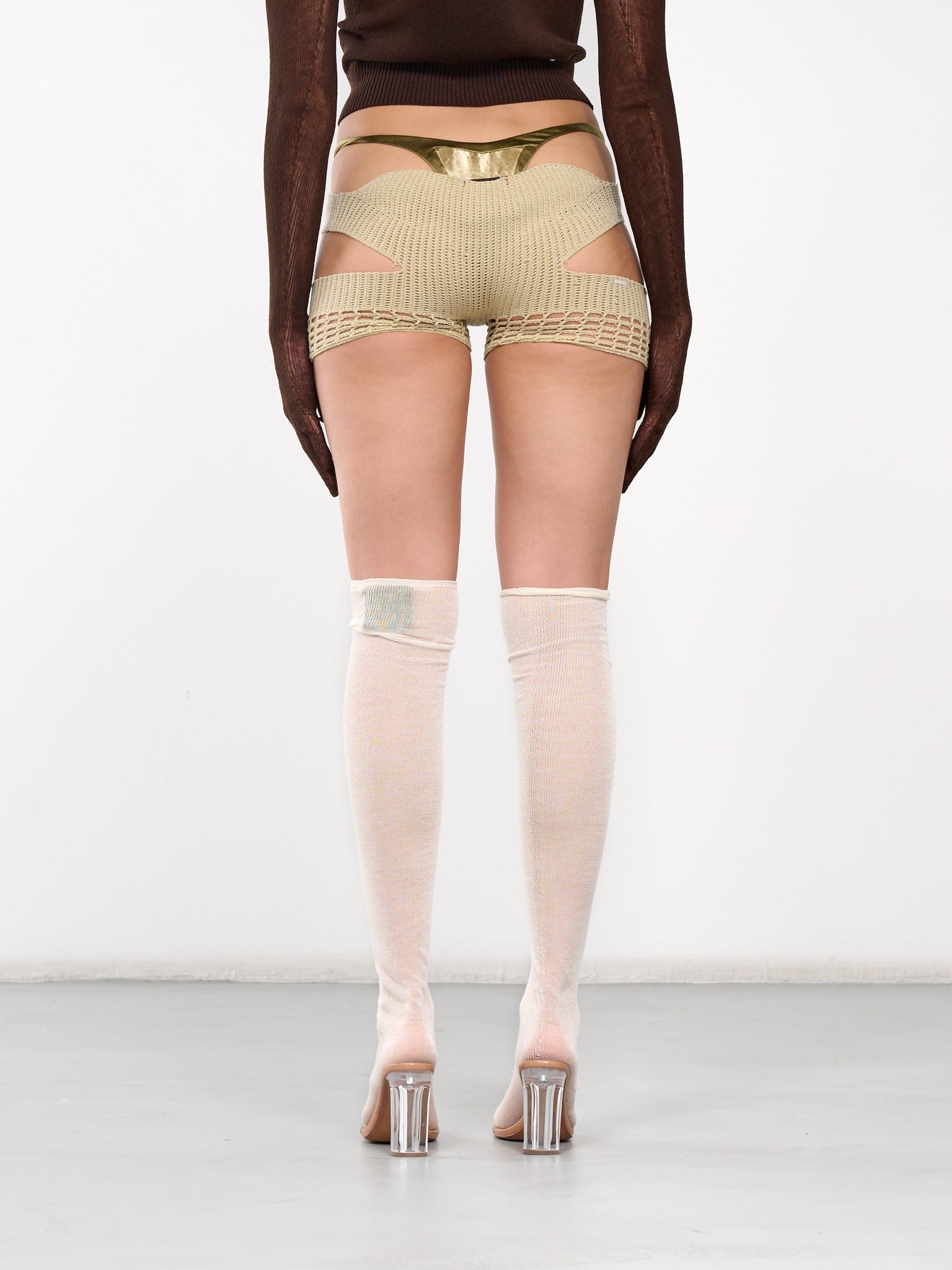 Thang Crochet Shorts - 3