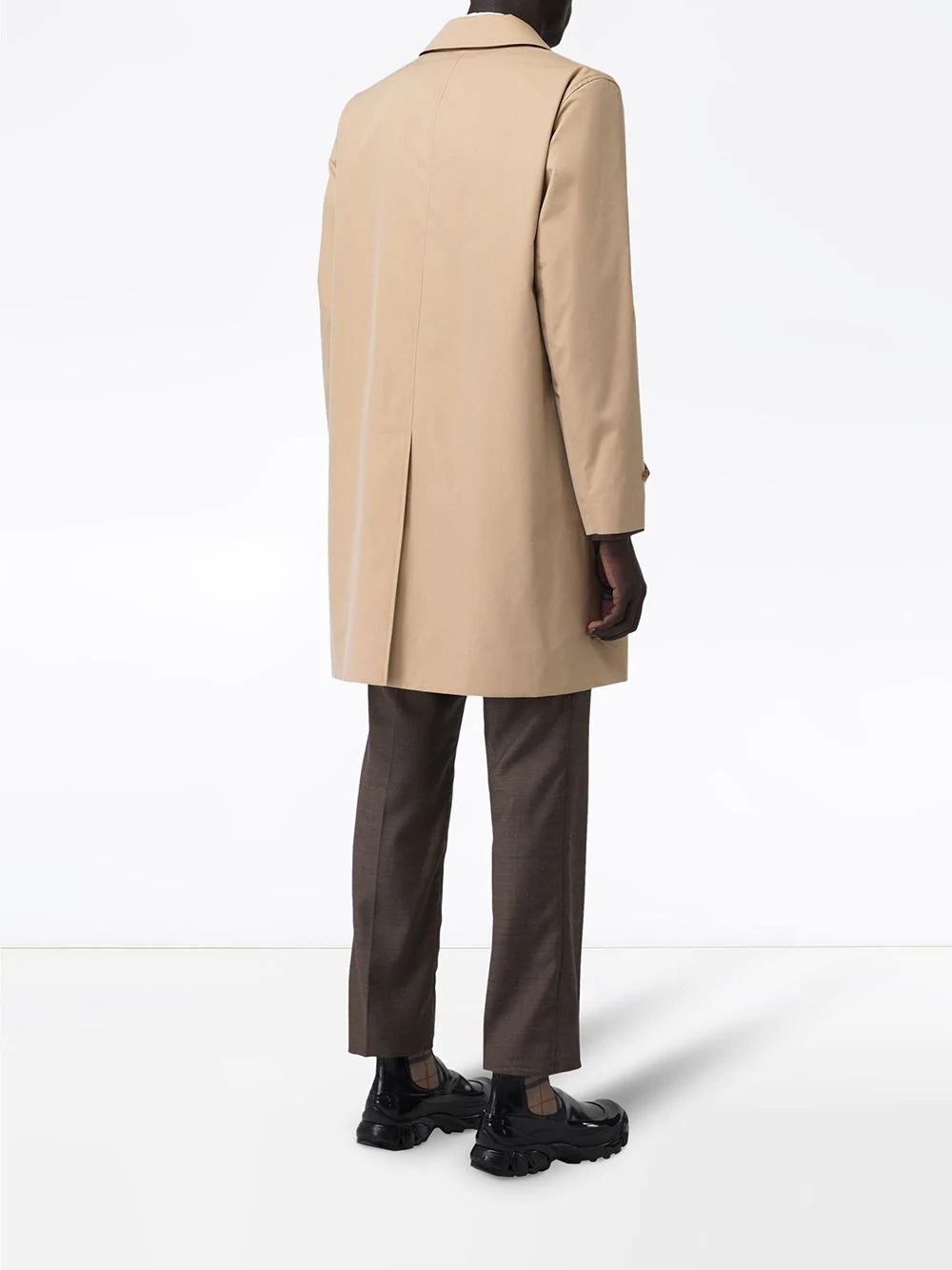 Cotton Gabardine Car Coat - 4