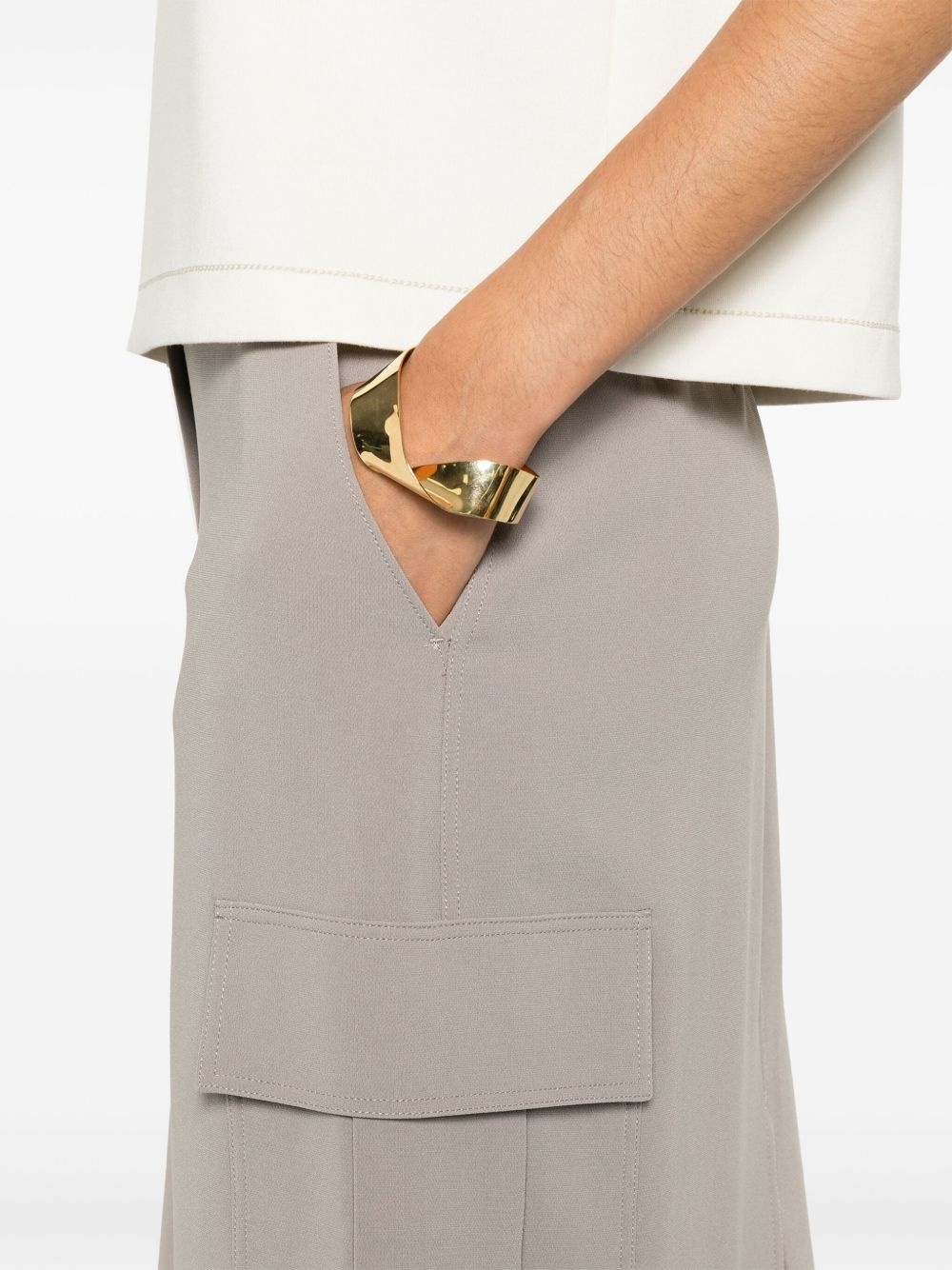 Relaxed cargo skirt - 5