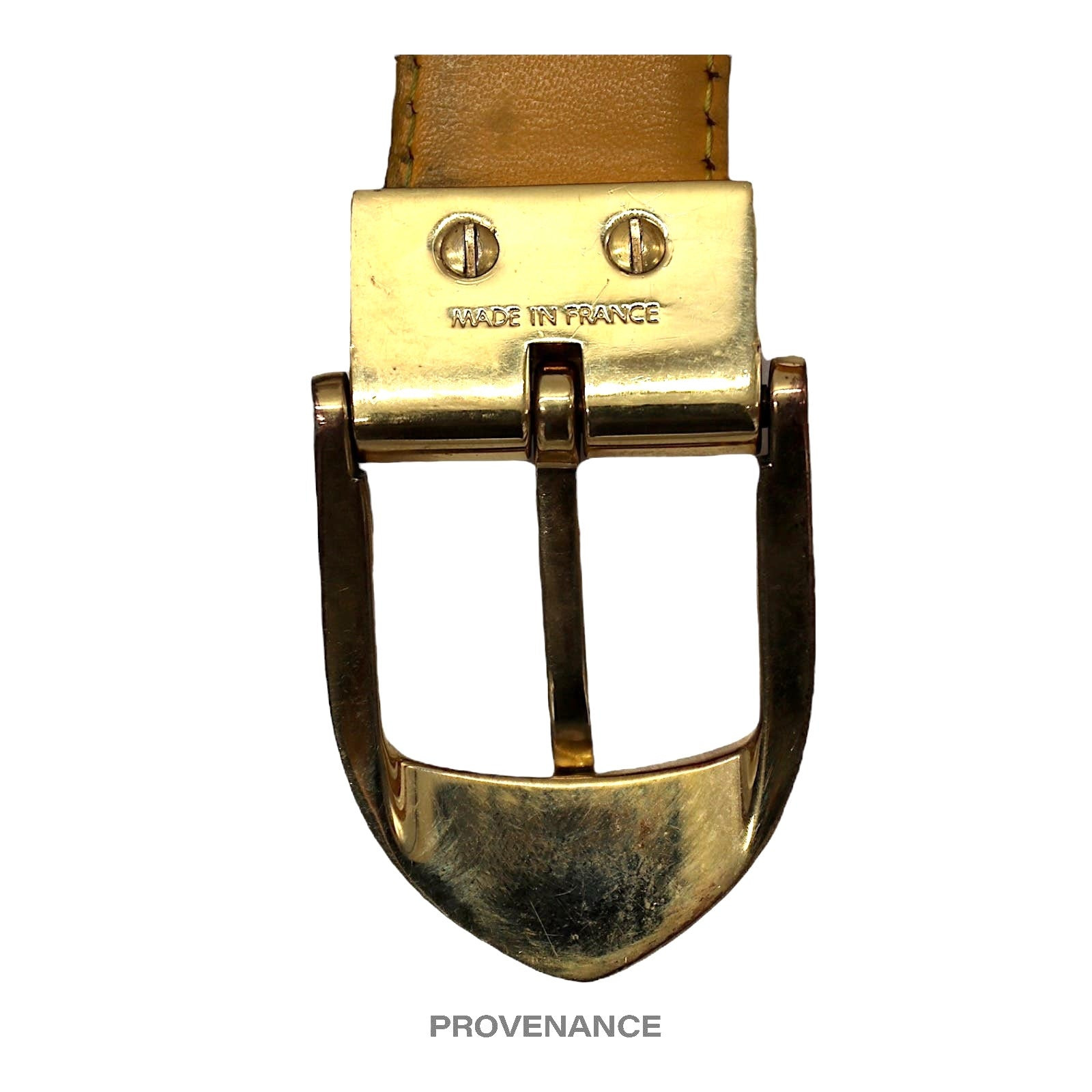 Louis Vuitton Ceinture Belt - Yellow Epi Leather 85/34 - 3