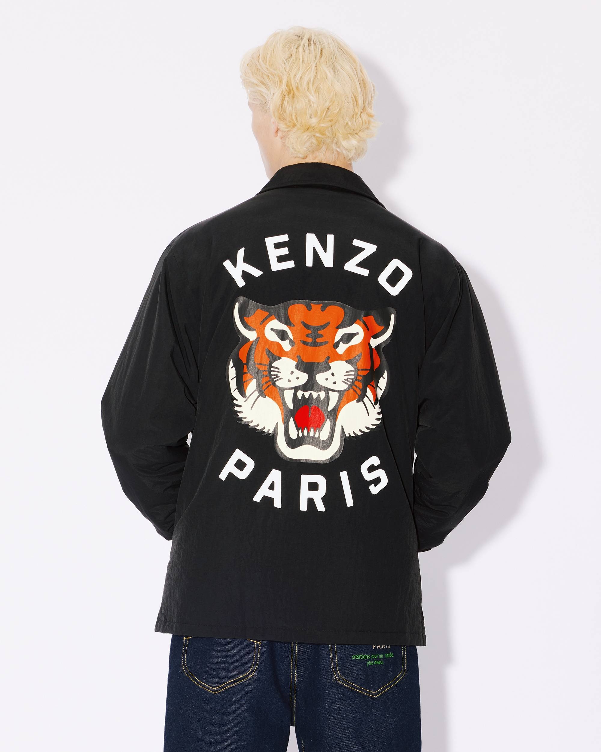 'KENZO Lucky Tiger' quilted coach jacket - 4