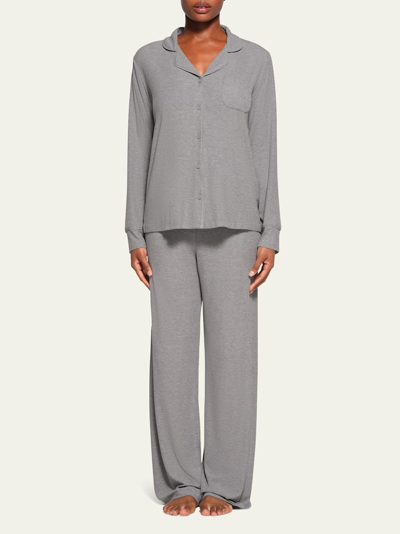 SKIMS Soft Lounge Ribbed Sleep Set outlook