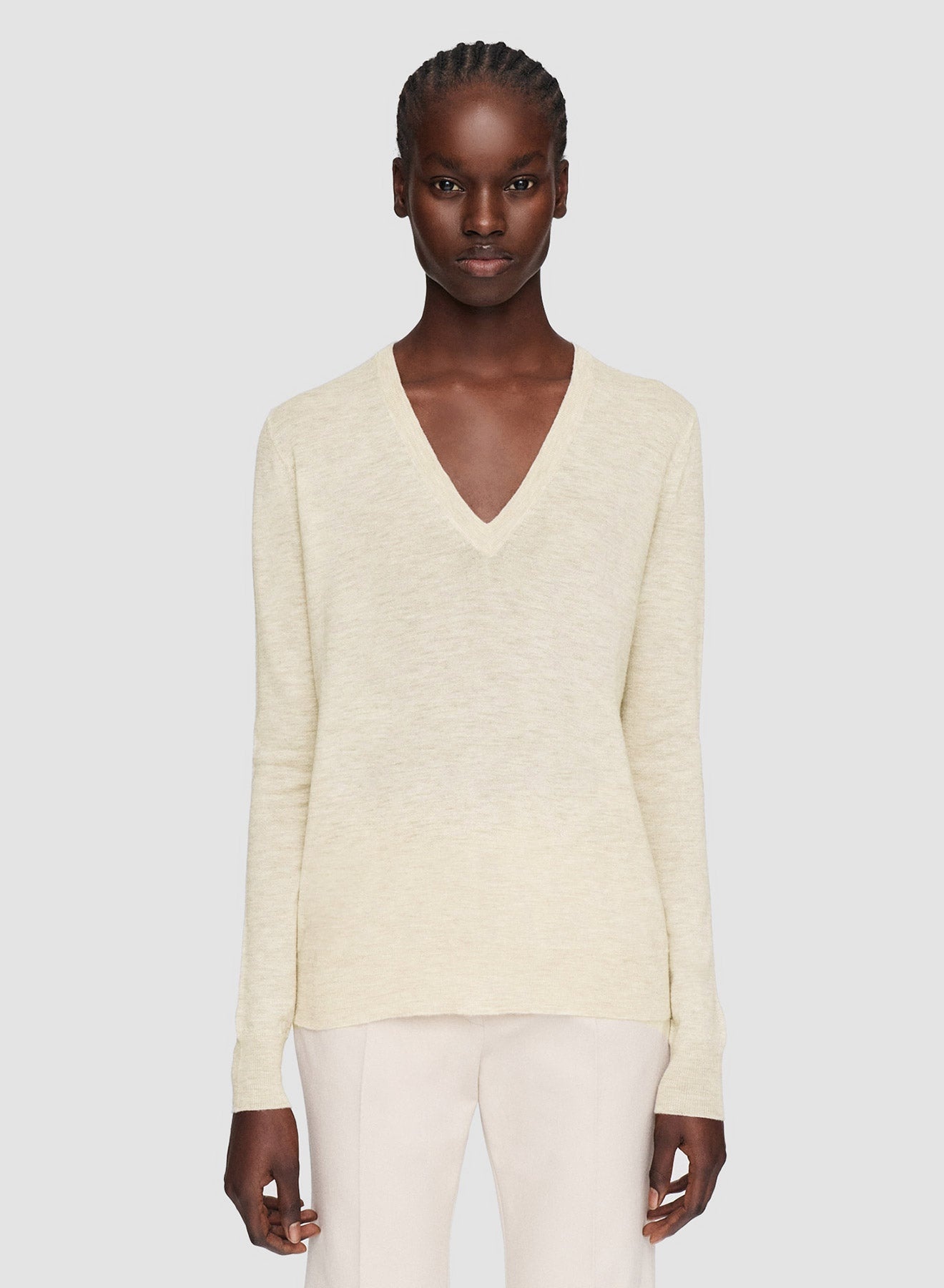 Cashair V Neck Jumper - 3