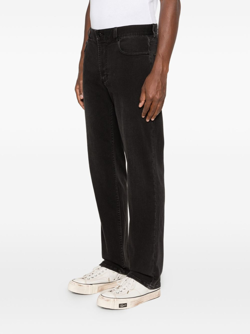 logo-plaque straight jeans 3