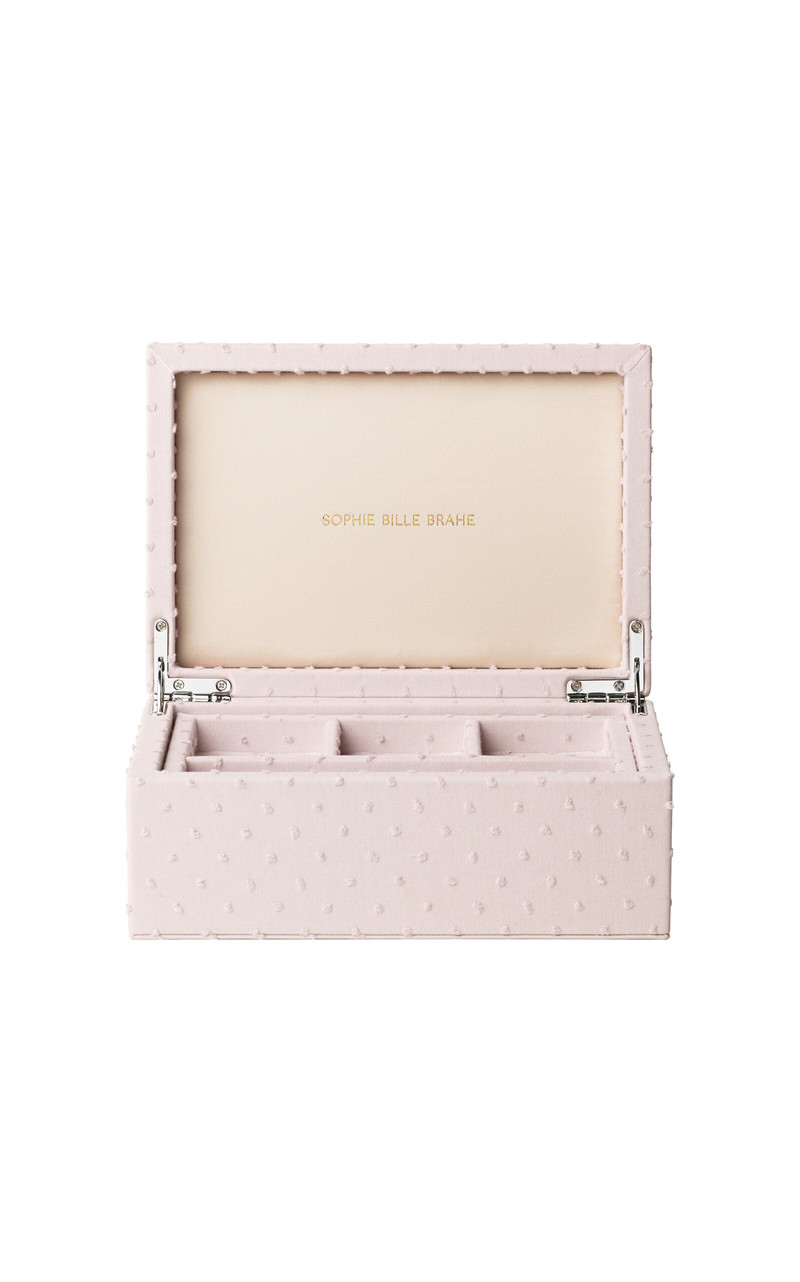 SOPHIE BILLE BRAHE Lampone Tresor Grande Cotton Jewelry Box purple outlook