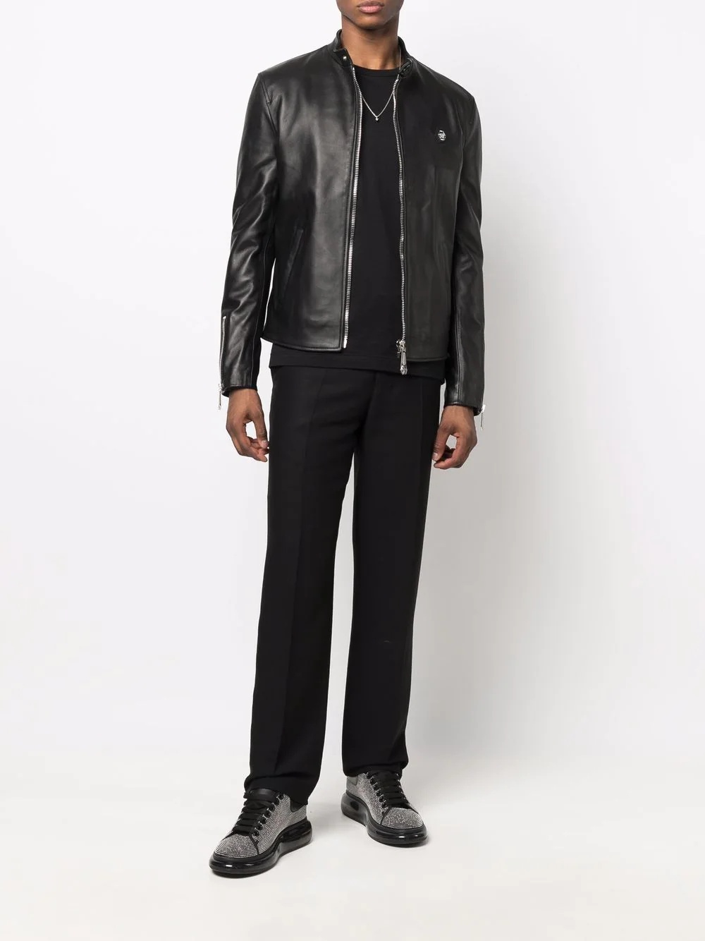 Icon Plein biker jacket - 2