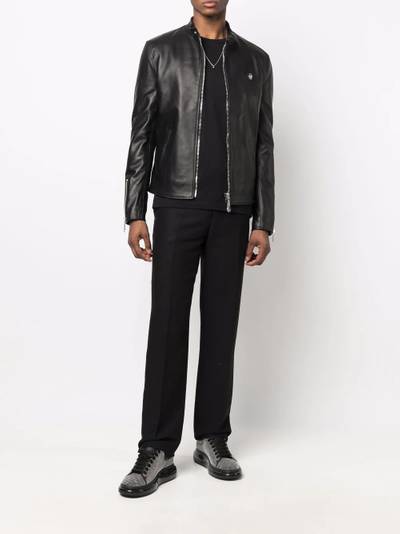 PHILIPP PLEIN Icon Plein biker jacket outlook