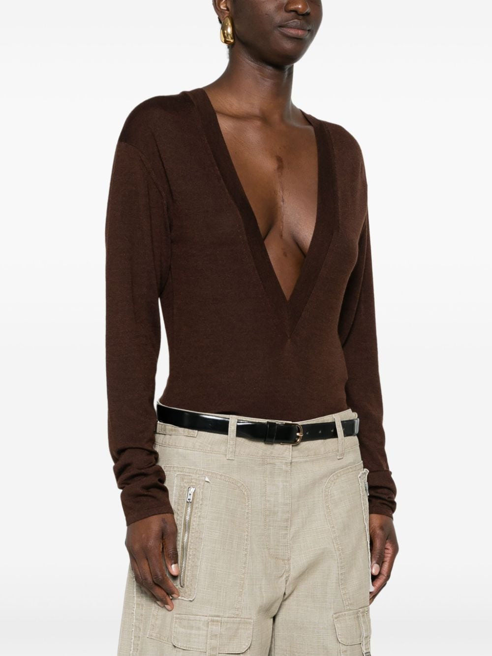 Saint Laurent Women Body Manches Longues - 4