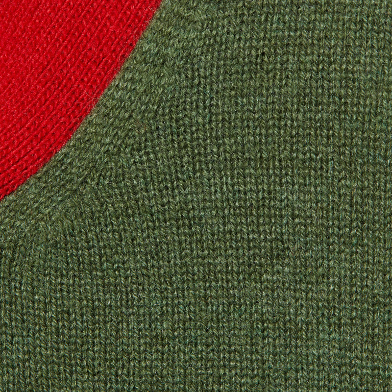 Knit cashmere sweater with ribbon 6