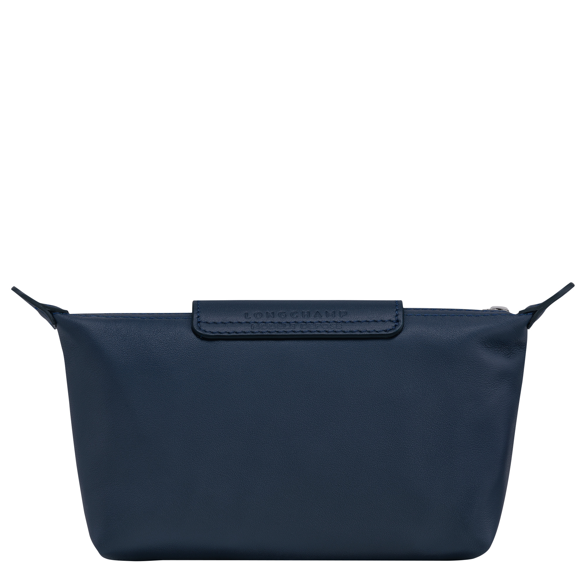 Le Pliage Xtra Pouch Navy - Leather - 3