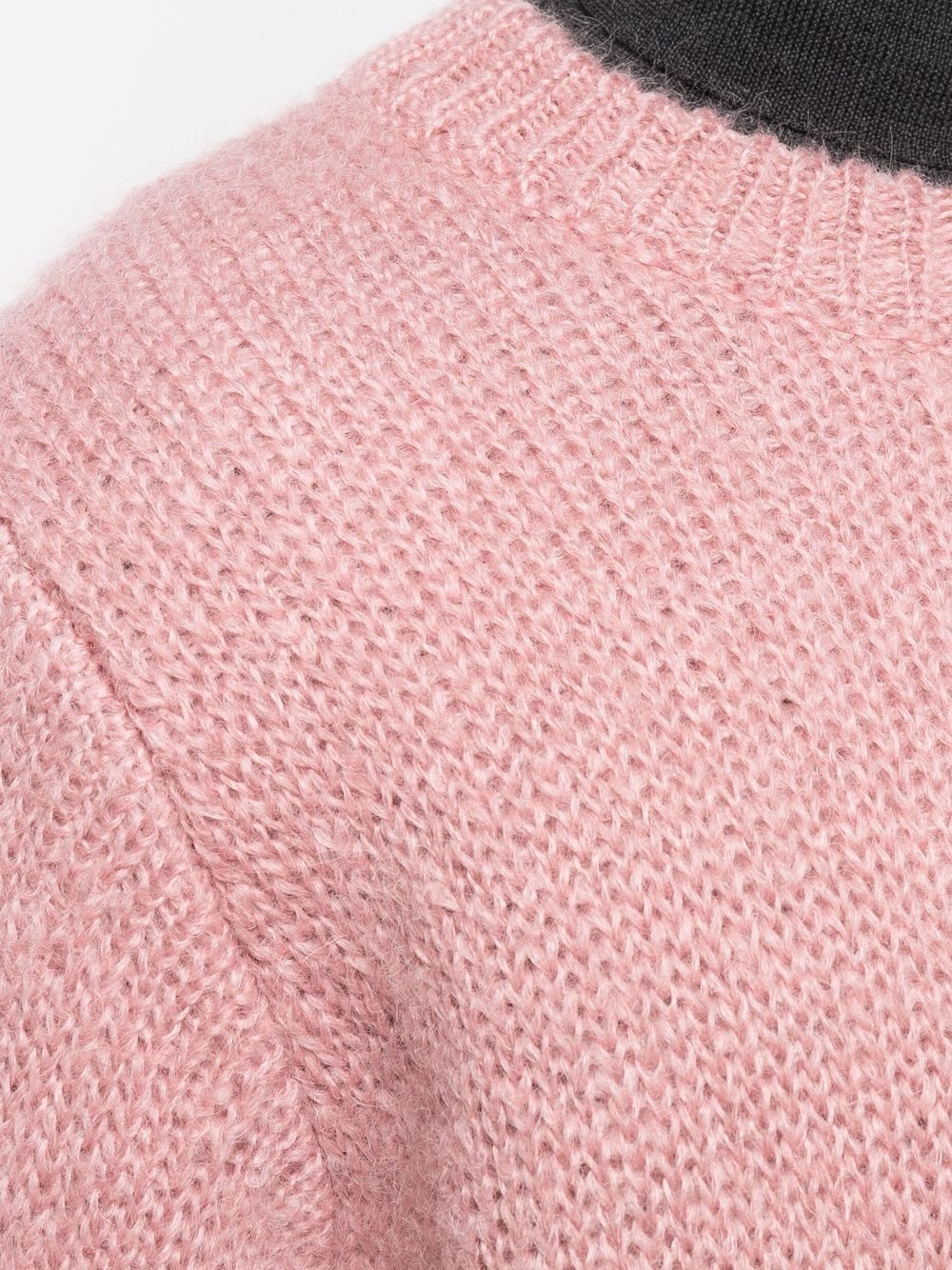 chunky knit crewneck jumper - 5