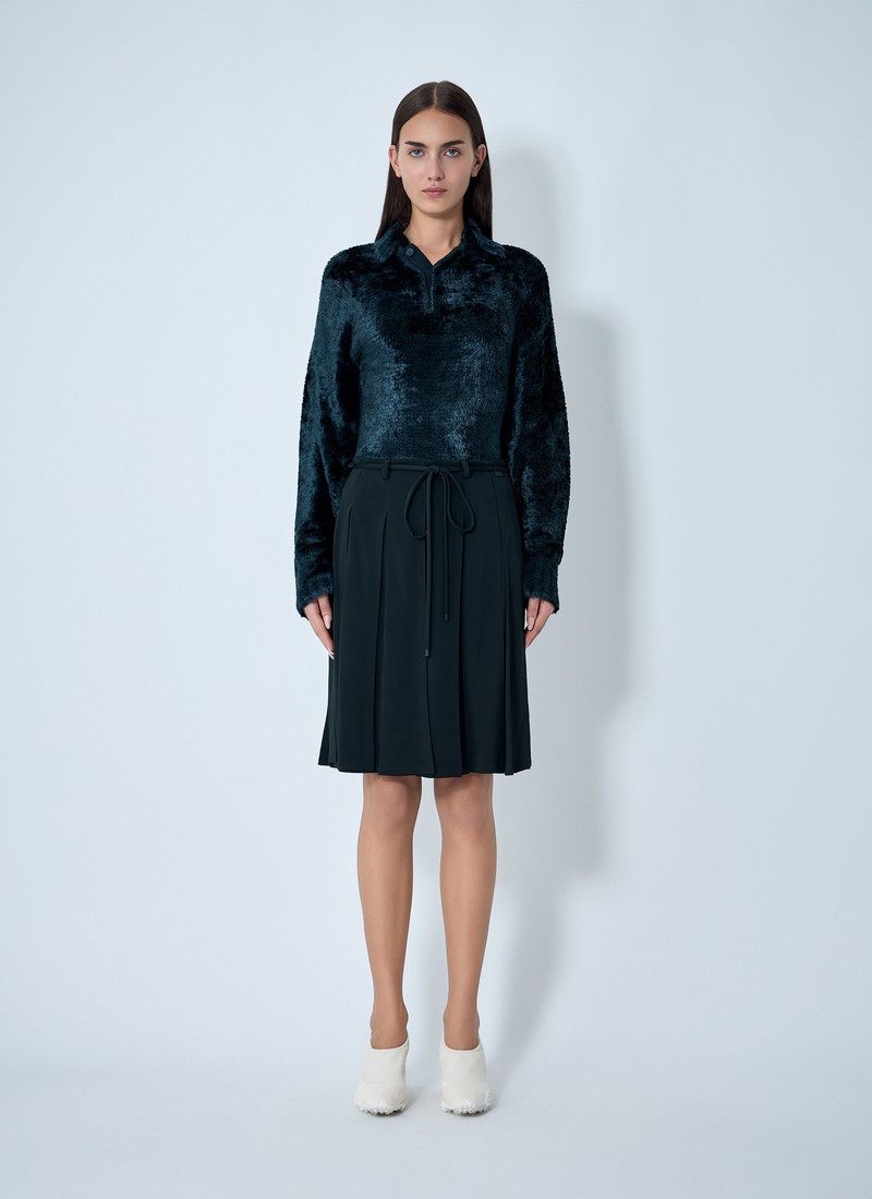 LACOSTE Pleated Midi Skirt outlook