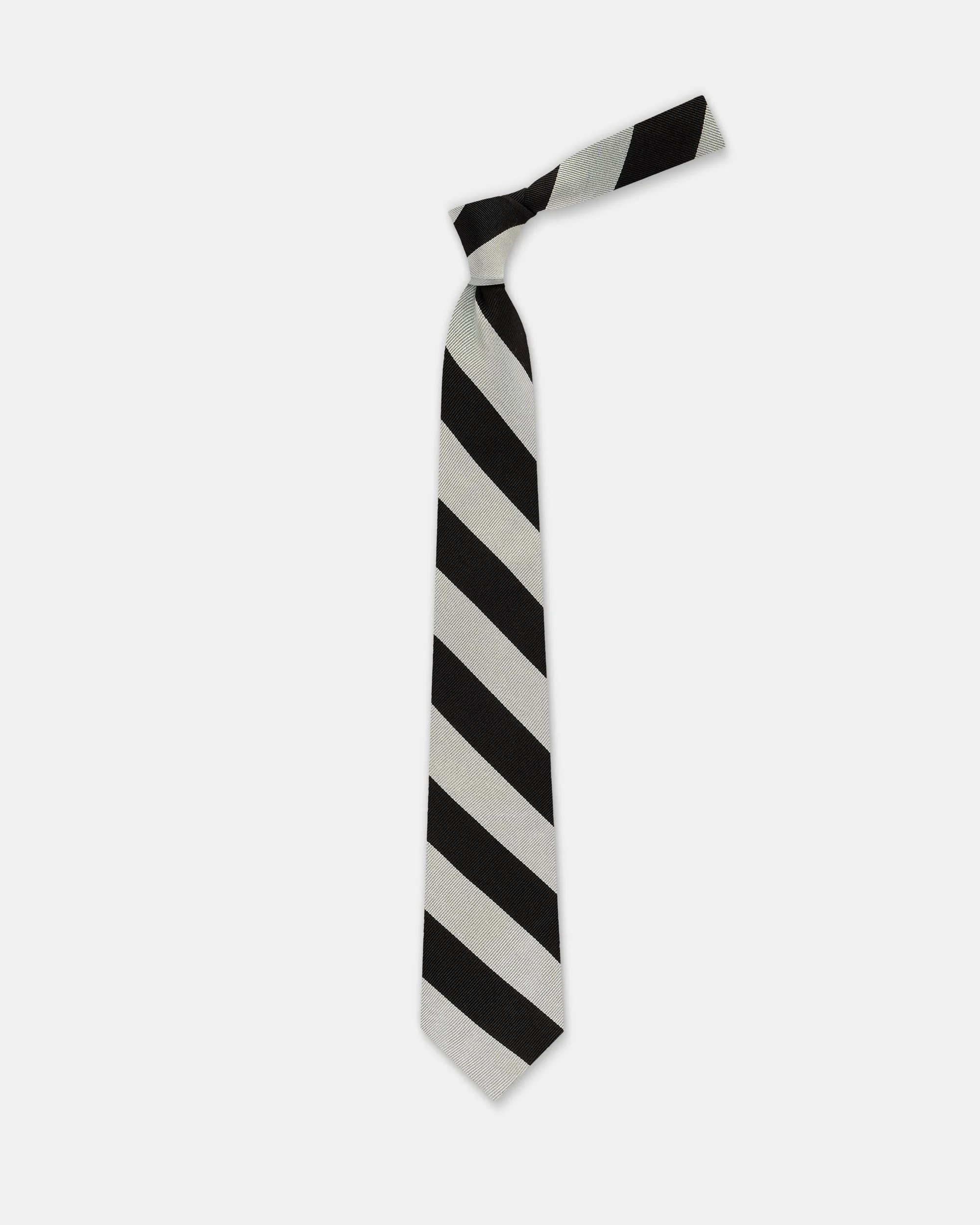 MADE-IN-UK CASUALS HOCKEY SILK REPP TIE - 1