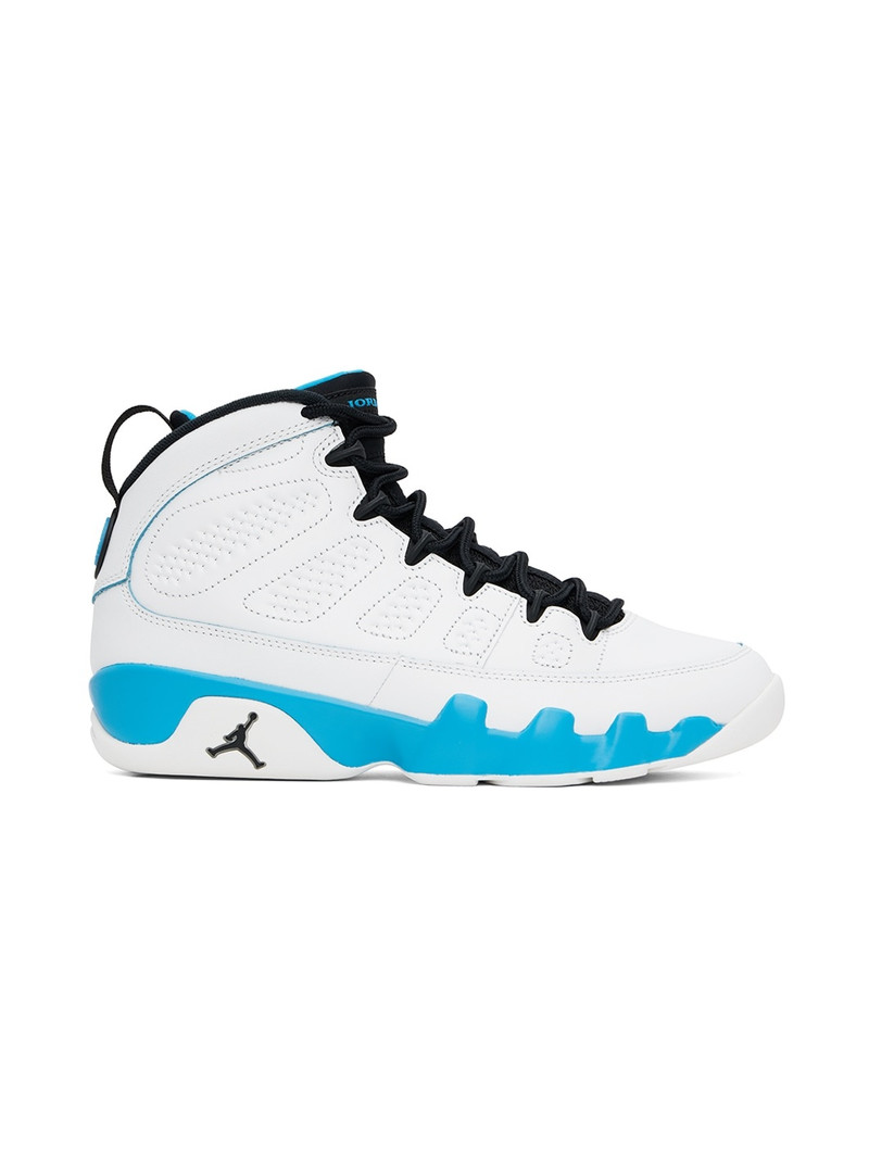White Air Jordan 9 Retro Sneakers - 1