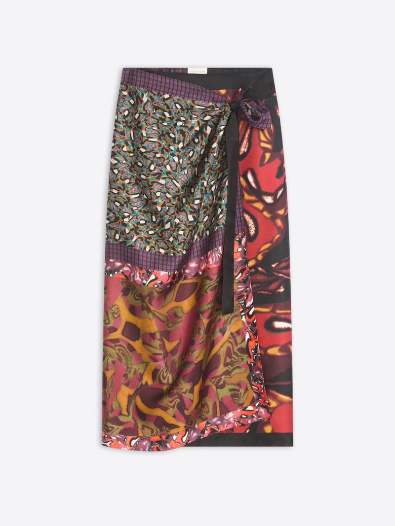 LONG WRAP SCARF-SKIRT 1