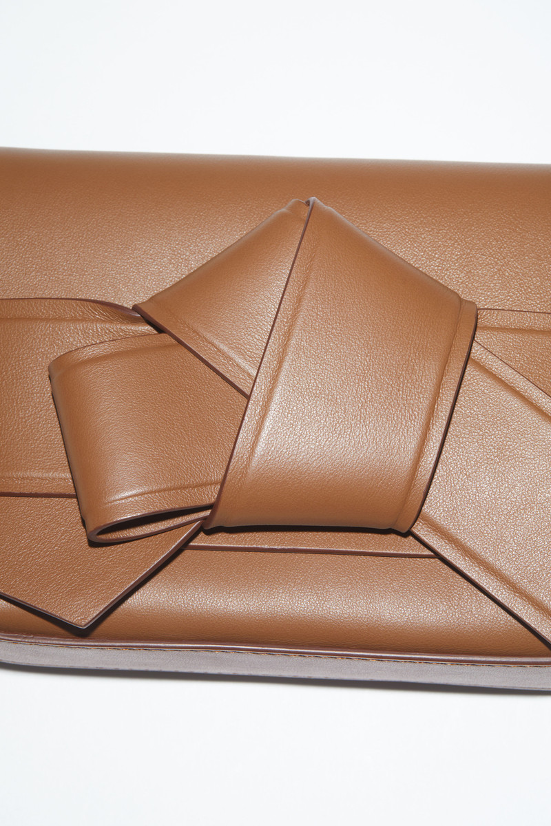 Musubi mini crossbody bag - Camel brown 6