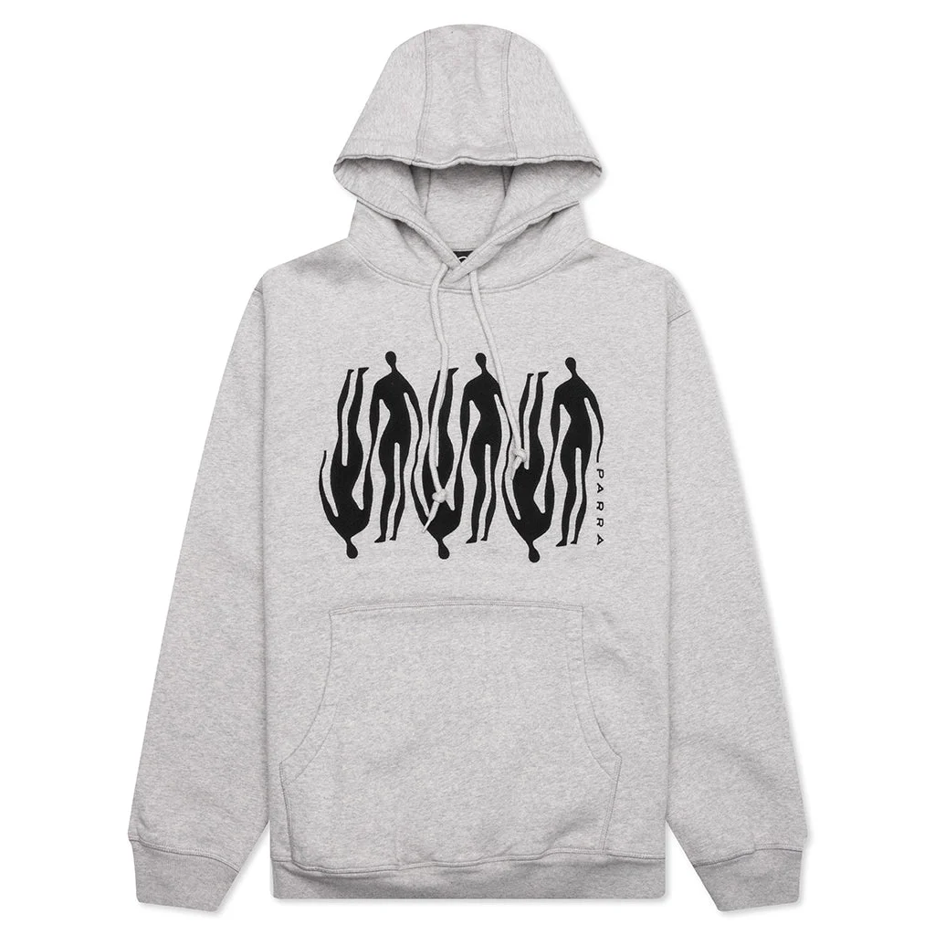 CONNECTED GUY HOODED SWEATSHIRT - HEATHER GREY - 1