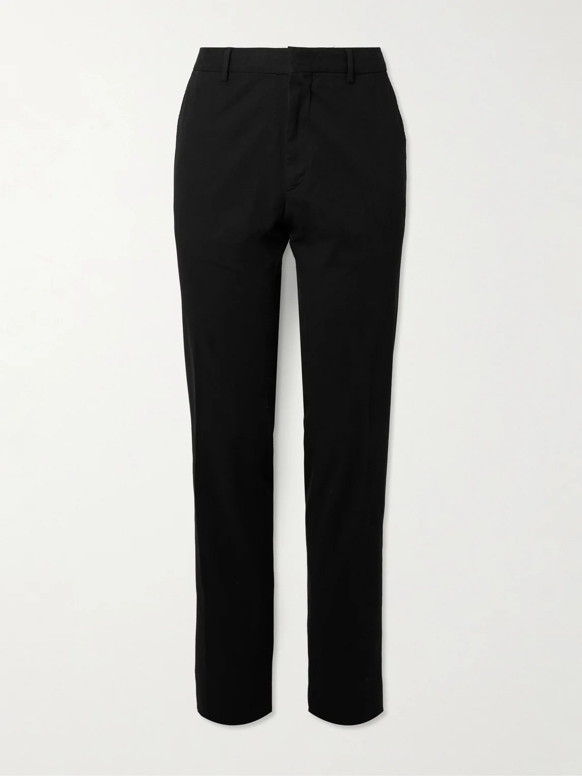Easy Straight-Leg Garment-Dyed Cotton-Blend Chinos - 1