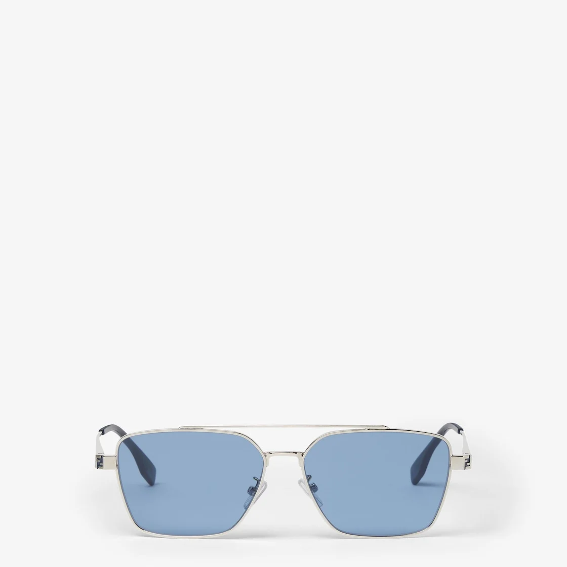 Fendi Sky Palladium-colored metal sunglasses - 1