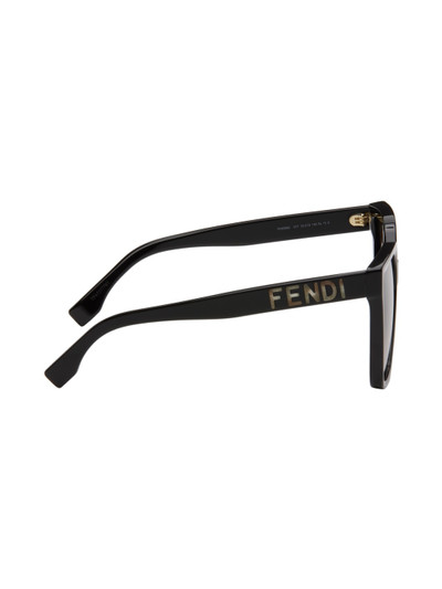FENDI Black Square Sunglasses outlook