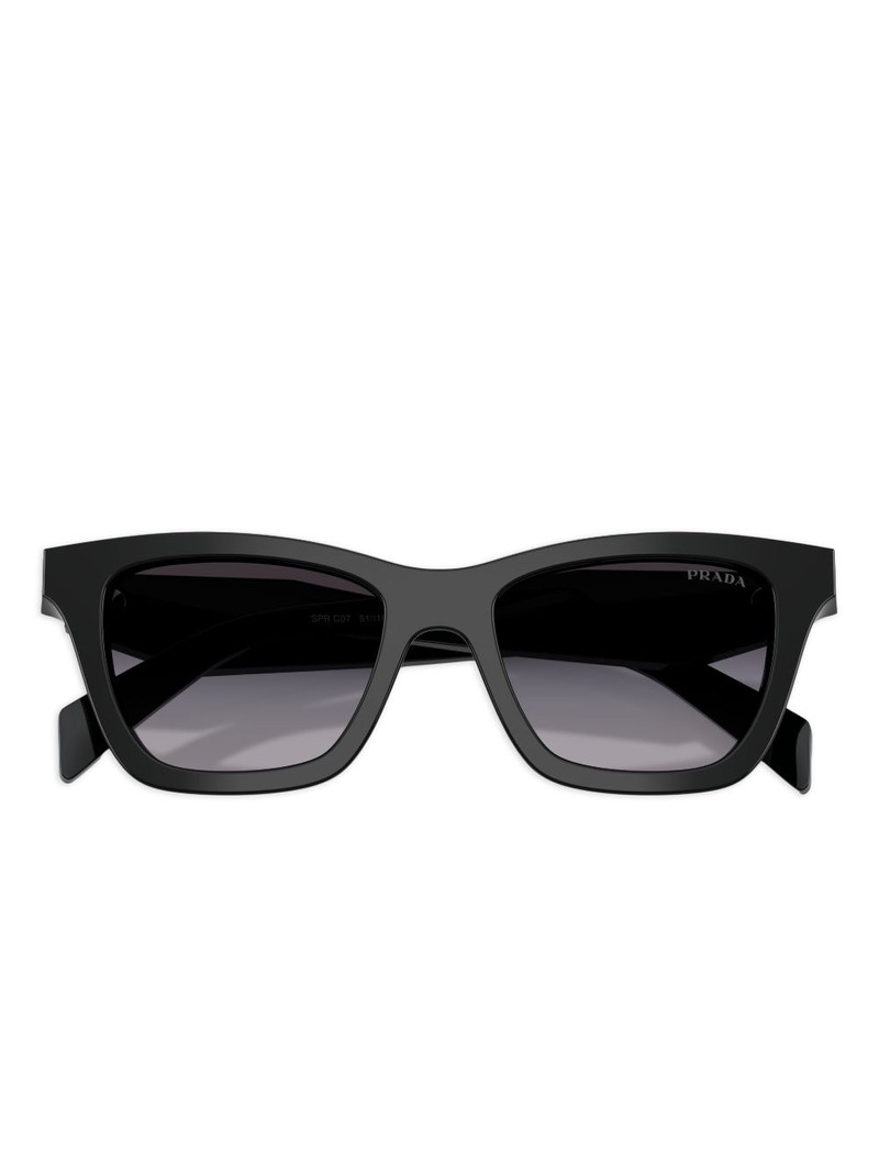 square-frame logo-detail sunglasses 5