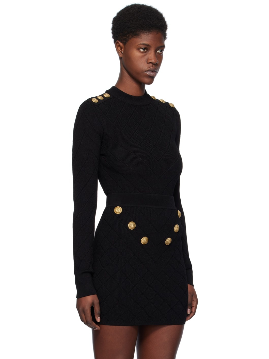 Black Cutout Bodysuit - 2