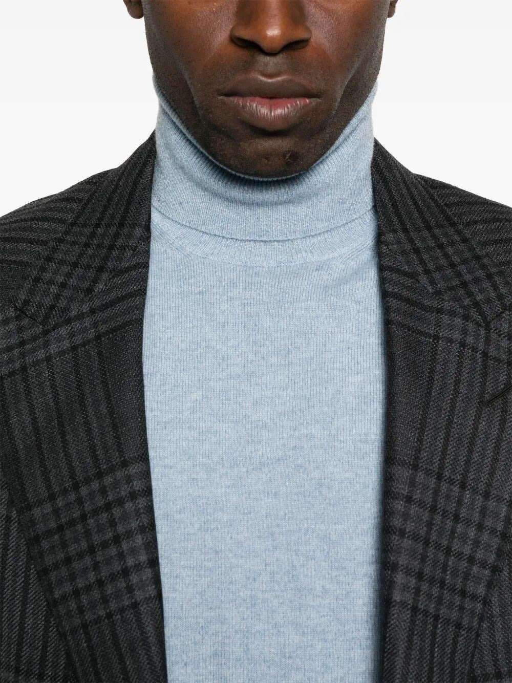 Brunello Cucinelli Men Cashmere Turtle-Neck Sweater - 4