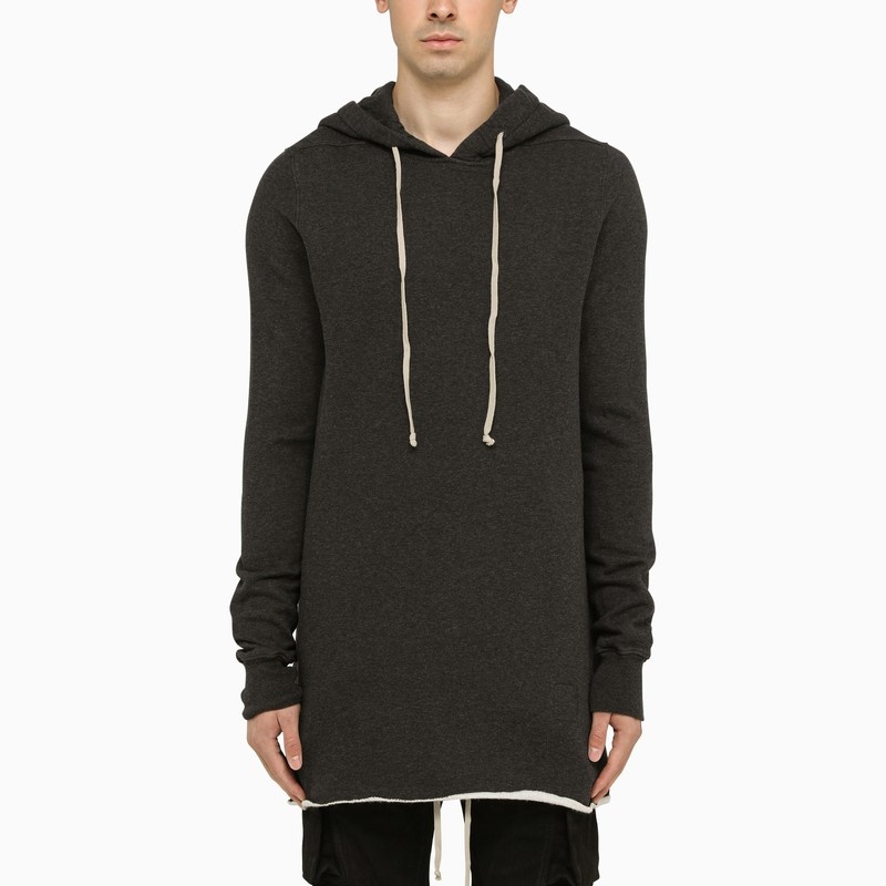 Washed balck hoodie - 1