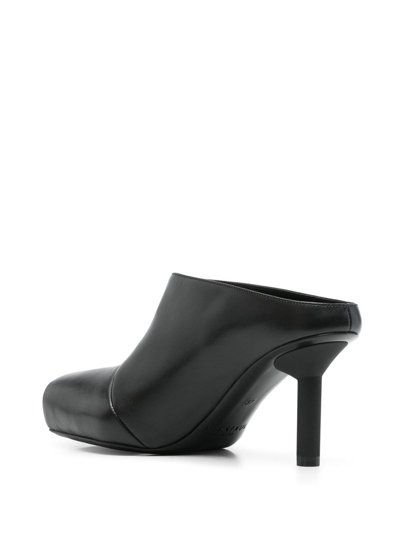 70mm leather mules 3