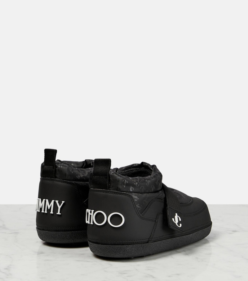 JIMMY CHOO Yuko Flat ankle snow boots outlook