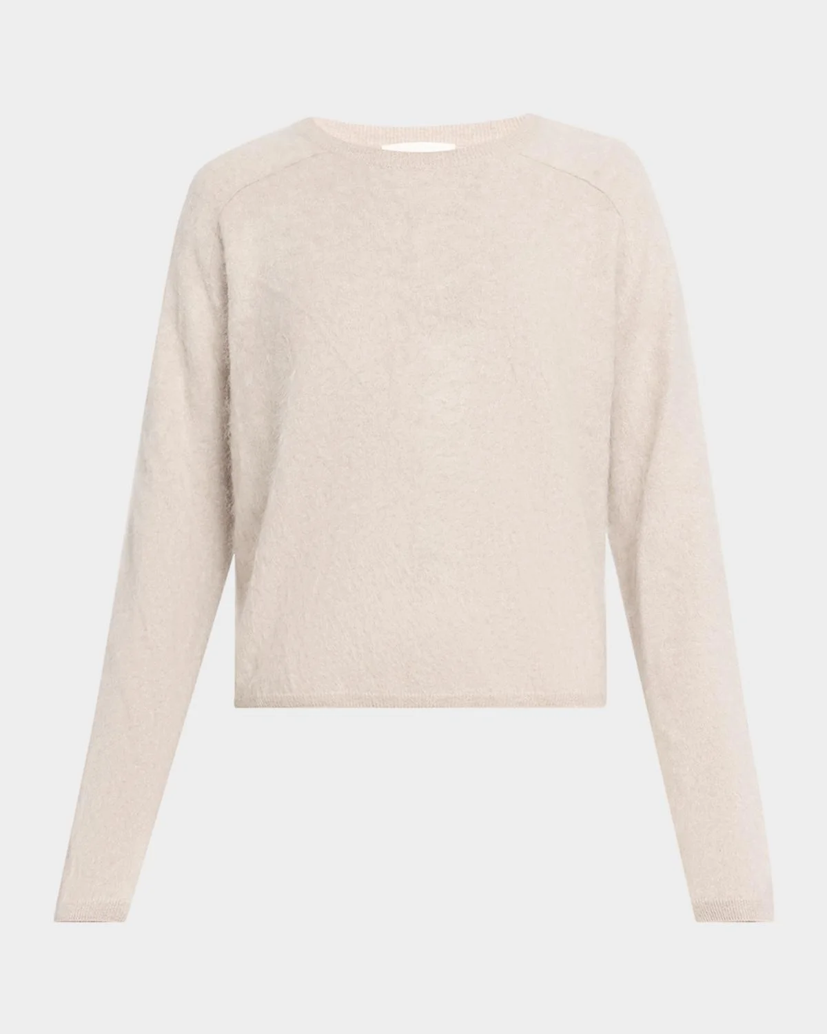 Lexia Mock-Neck Cashmere Short-Sleeve Sweater - 1