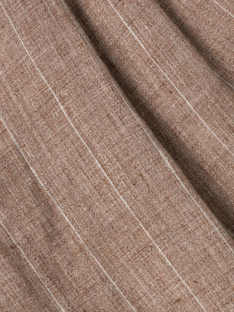 SIMKHAI Jacob pinstripe pleated trousers outlook