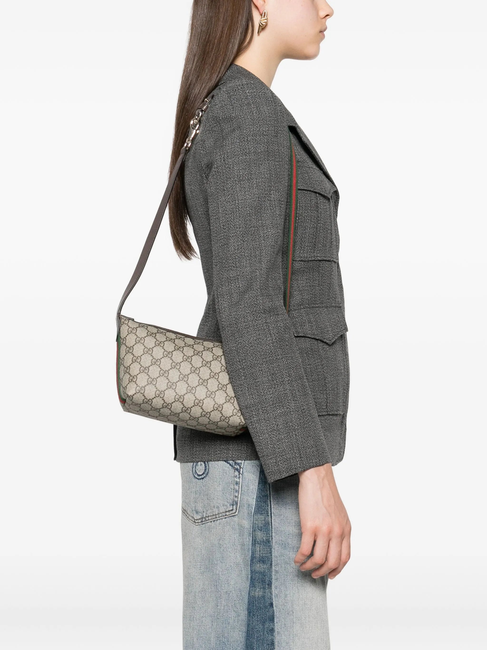 Gucci Small Ophidia GG-monogram Shoulder Bag - 3