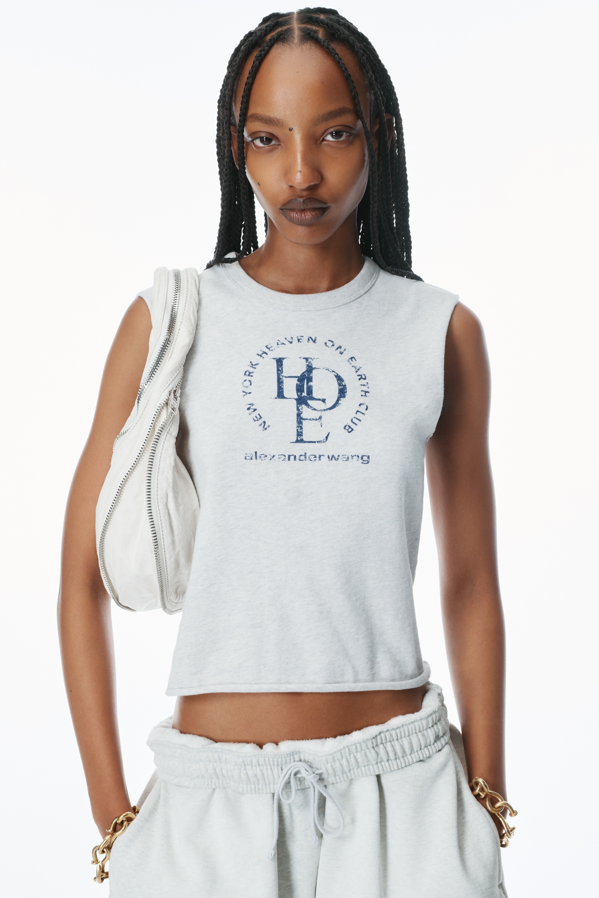 Cut-Off Logo Muscle Tee - 3