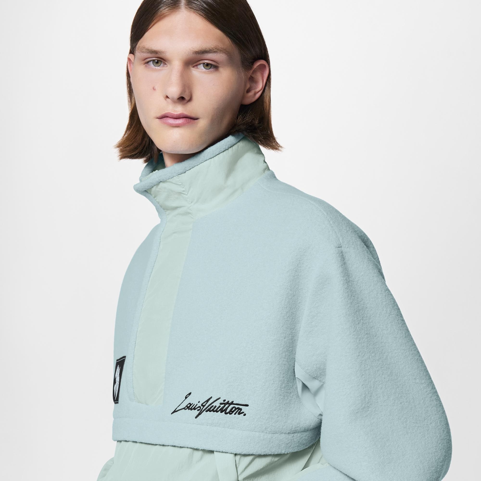 Mixed Material Anorak - 4