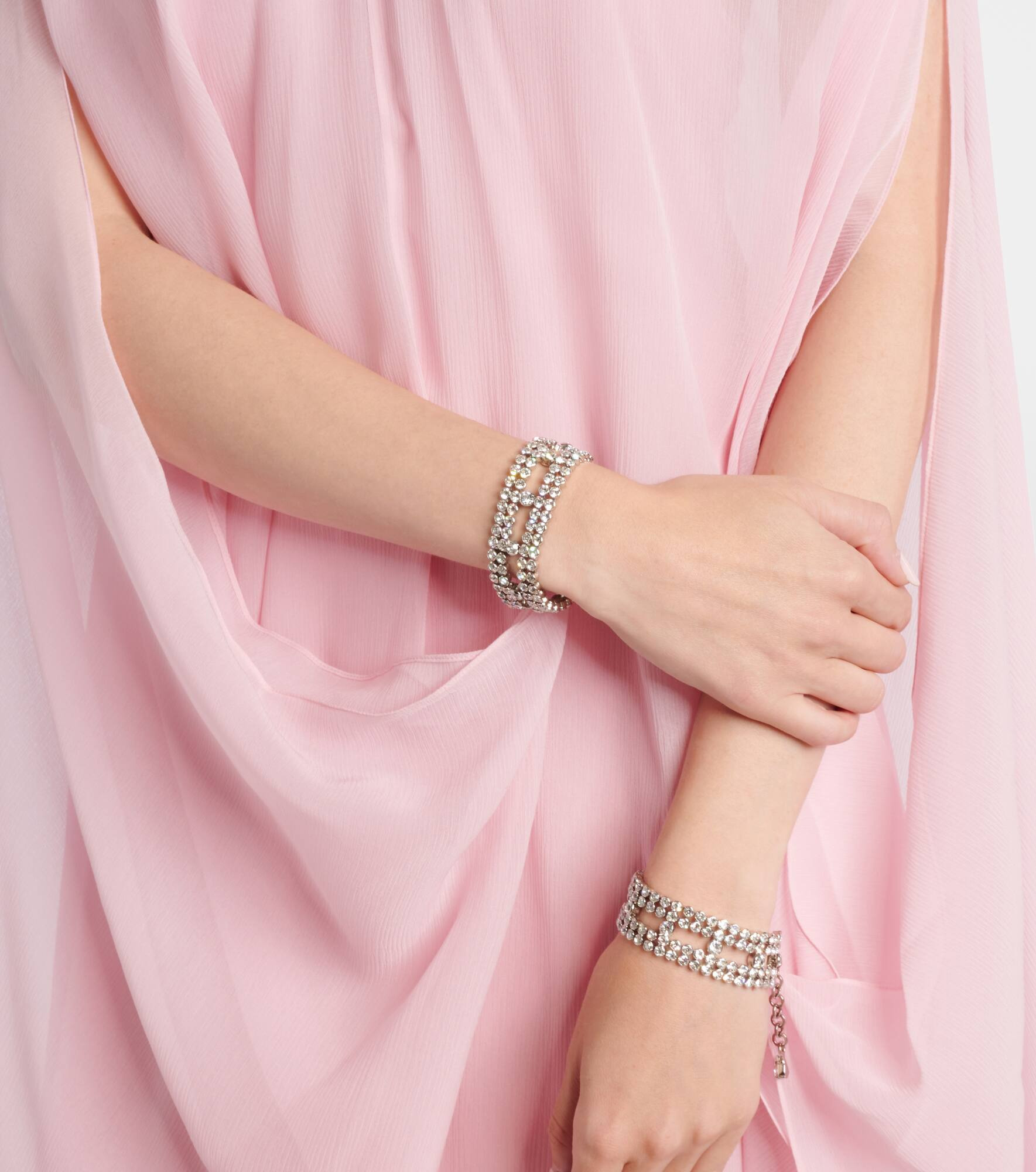 Sza Sza crêpe chiffon kaftan - 5