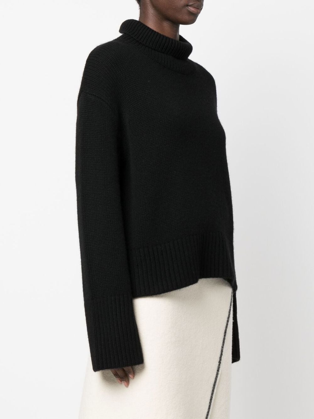 cashmere roll-neck jumper - 3