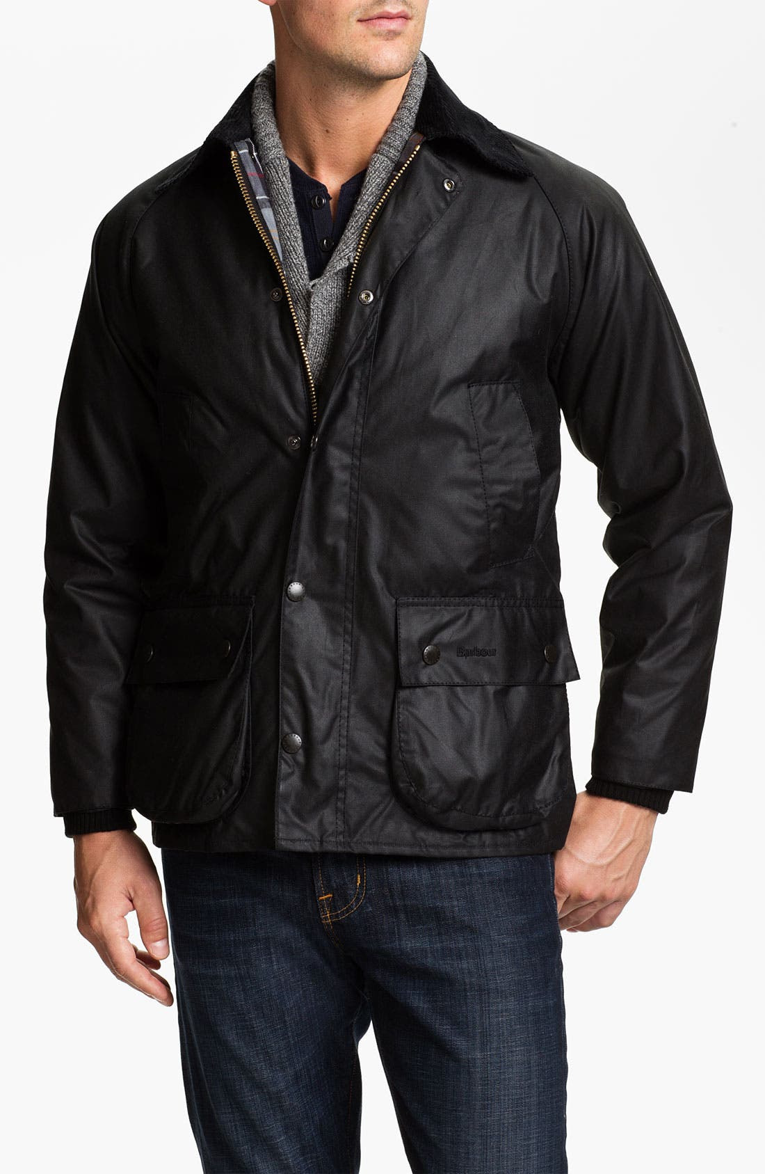 Bedale Waxed Cotton Jacket - 1