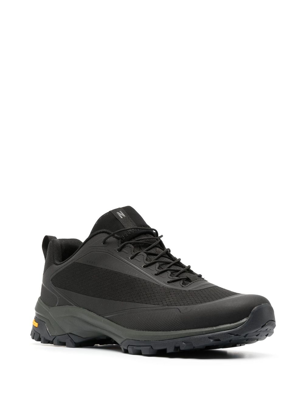 lace-up low-top sneakers - 2
