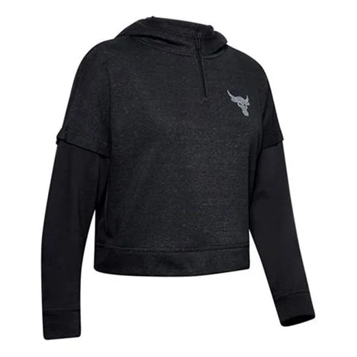 (WMNS) Under Armour Project Rock Terry Hat Black 1351807-001 - 1