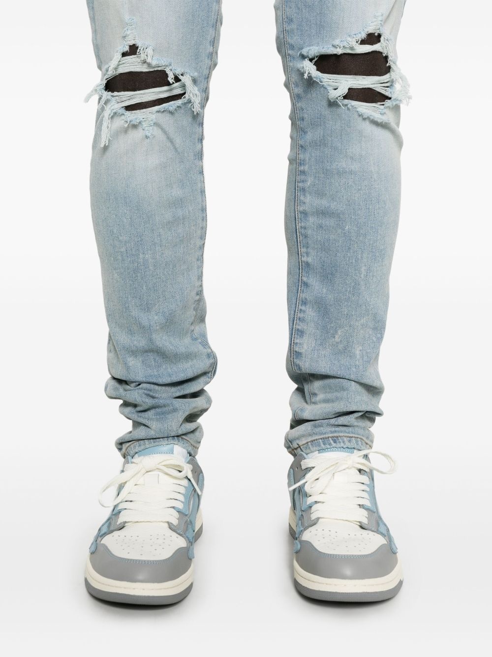 distressed jeans - 5