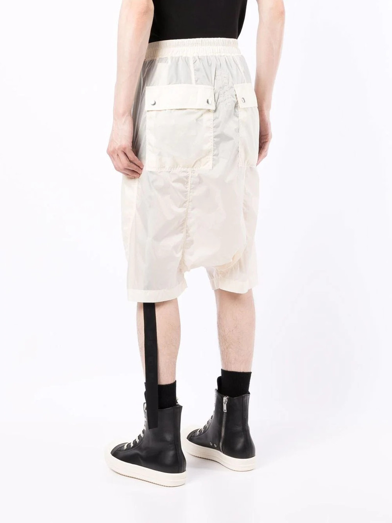 Bauhaus dropped-crotch shorts 4