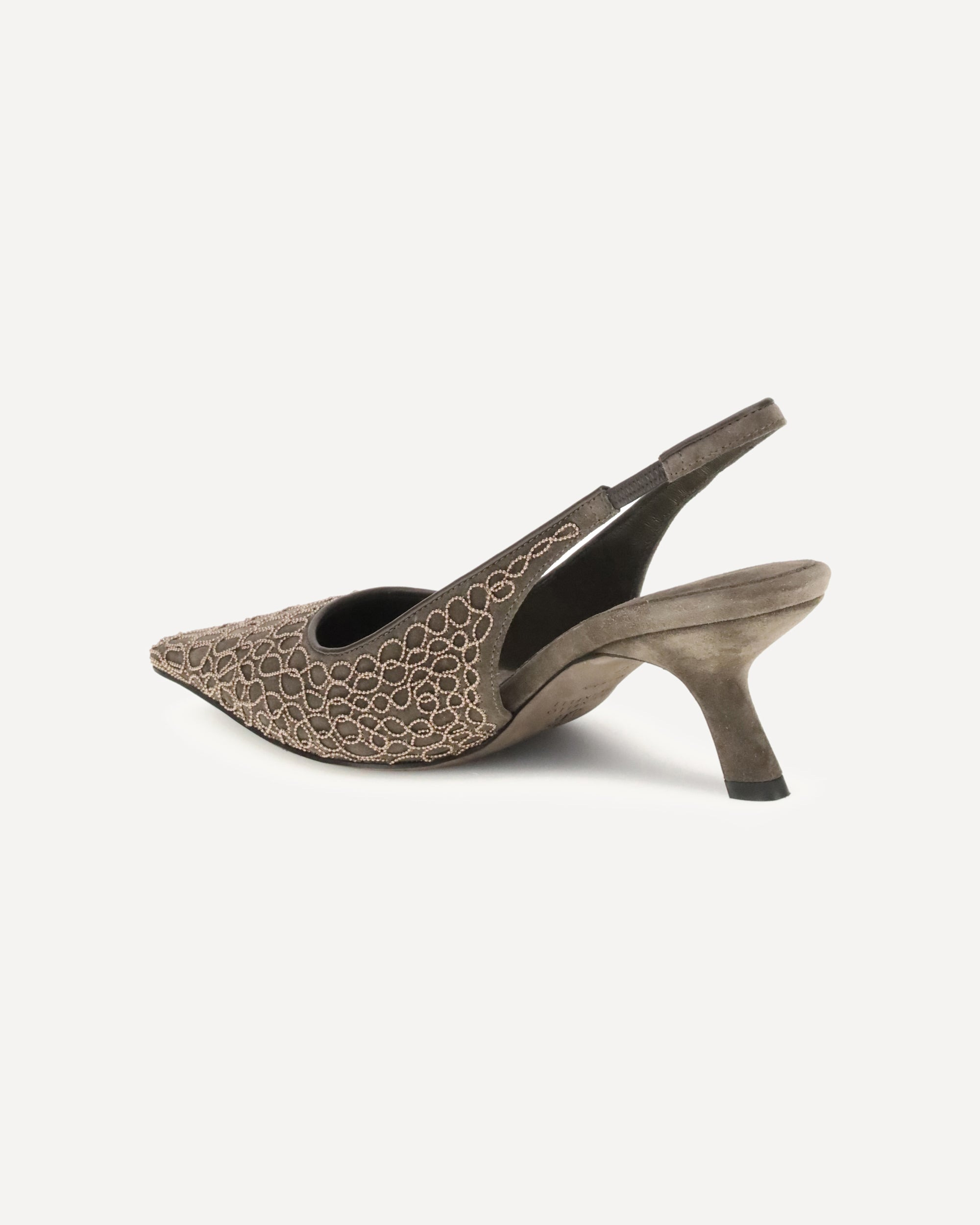 City Slingback Heels - 3