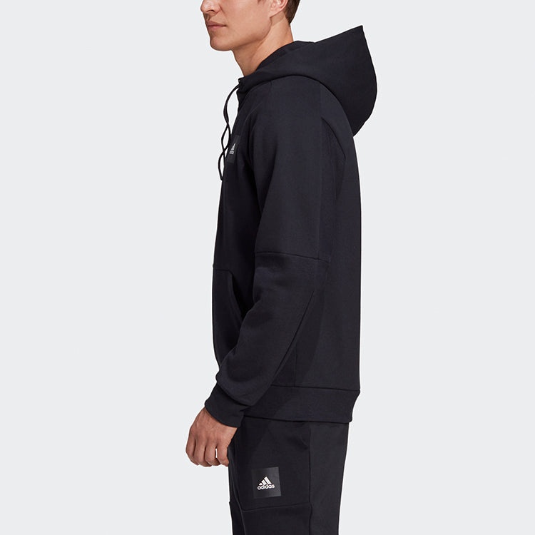 adidas Mhs Fz Sta Sports Hooded Knitted Jacket 'Black' FR7158 - 6